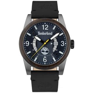 【Timberland】天柏嵐 質感木紋錶圈 時尚休閒腕錶 / 45mm(TDWGB2103403)