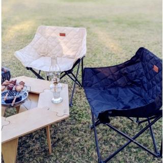 【May Shop】菱格時尚戶外折疊椅便攜式露營沙灘椅導演椅