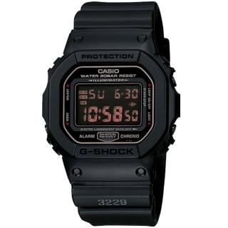 【CASIO 卡西歐】G-SHOCK 街頭時尚電子錶 母親節 禮物(DW-5600MS-1/速)