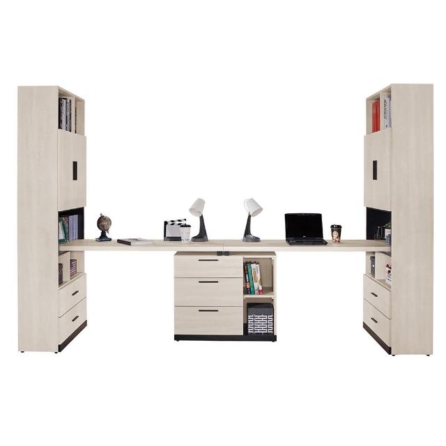 【obis】伊凡卡雙人組合9.9尺書桌櫃
