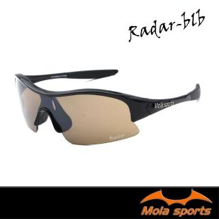 【Mola Sports】摩拉運動太陽眼鏡 UV400 超輕量 小臉至中 自行車高爾夫跑步 Radar-blb