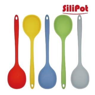 【韓國SiliPot】頂級白金矽膠多功能湯匙XL(100%韓國產白金矽膠製作)