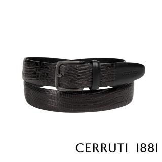 【Cerruti 1881】義大利百年精品 義大利頂級小牛皮皮帶(多款 贈原廠送禮提袋)