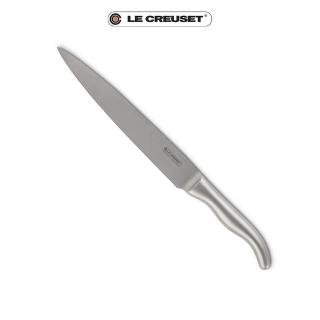 【Le Creuset】大馬士革鋼切肉刀 20cm(不鏽鋼柄)