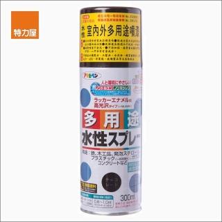 【特力屋】日本 Asahipen 新水性室內外多用噴漆 巧克力 300ml