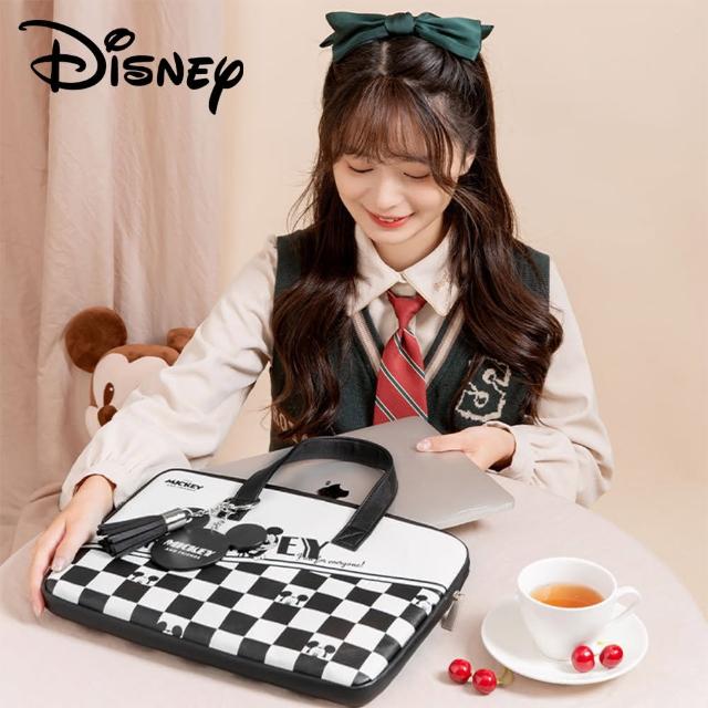 【Disney 迪士尼】13/15吋抗震防潑水手提筆電包