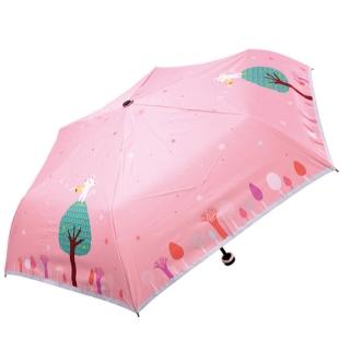 【大振豐】快樂森林鼠彩膠布防風傘(福利出清、顏色隨機出貨)