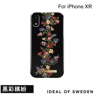 【iDeal Of Sweden】iPhone XR 6.1吋 北歐時尚瑞典流行手機殼(黑彩繽紛)