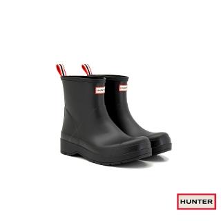 【HUNTER】男鞋-PLAY霧面短靴(黑色)