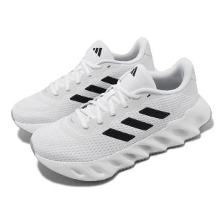【adidas 愛迪達】慢跑鞋 Switch Run W 女鞋 白 黑 微增高 緩衝 運動鞋 愛迪達(IF5732)