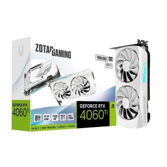 【ZOTAC 索泰】GAMING GeForce RTX 4060 Ti 8GB Twin Edge OC