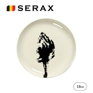 【SERAX】OTTO圓盤2入禮盒組D19cm-白底黑洋薊(比利時米其林餐瓷家飾)