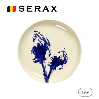【SERAX】OTTO圓盤2入禮盒組D19cm-白底藍洋薊(比利時米其林餐瓷家飾)