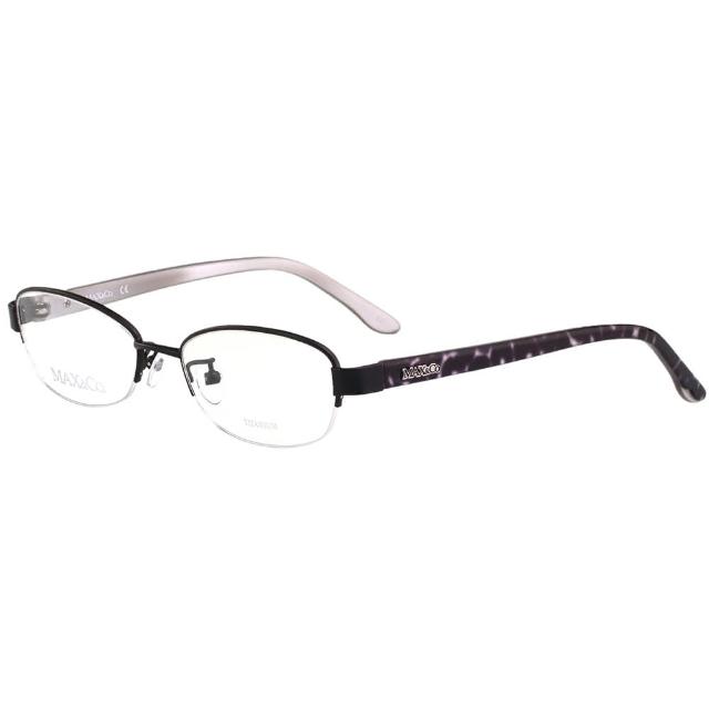 【MAX&CO】純鈦 光學眼鏡 MAC4559J(黑色)