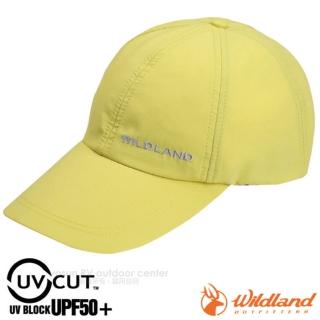 【Wildland 荒野】中性抗UV透氣棒球帽.防晒遮陽帽.鴨舌帽(W1013 檸檬黃)