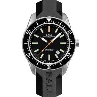【BALL 波爾 官方授權】Engineer Master II Skindiver II 機械錶 手錶 指針錶 禮物(DM3108A-PC-BK)
