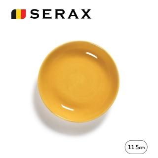 【SERAX】OTTO圓碟4入禮盒組D11.5cm-黃(比利時米其林餐瓷家飾)