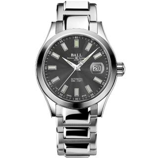 【BALL 波爾 官方授權】Engineer M Marvelight機械錶 手錶 指針錶 禮物(NM2026C-S23J-GY 灰)