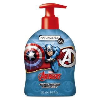 即期品【義大利進口 Avengers】潔膚露250ml-Captain America(有效至2025.03月)
