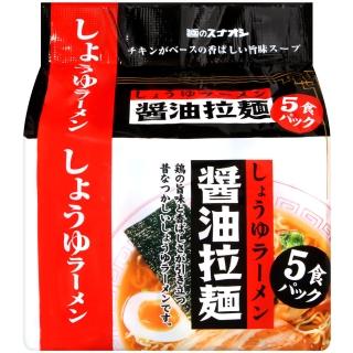 【Sunaoshi】麵屋5入包麵-醬油 82gx5包/入