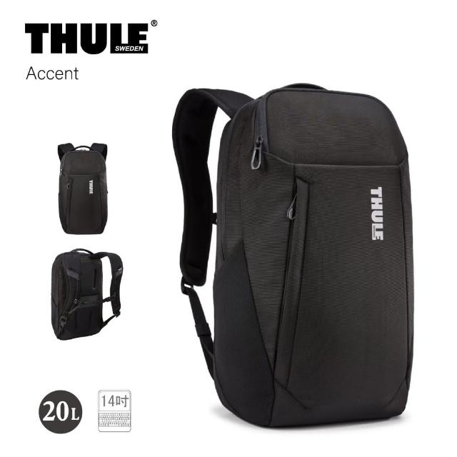【Thule 都樂】20L 後背包 14吋 筆電包 TACBP-2115 電腦包 Accent(贈環保購物袋１入)
