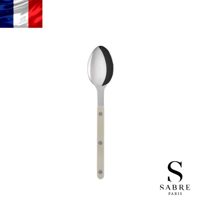 【Sabre Paris】Bistrot復古酒館純色系列-亮面主餐茶匙-卡其