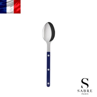 【Sabre Paris】Bistrot復古酒館純色系列-亮面主餐茶匙-寶石藍