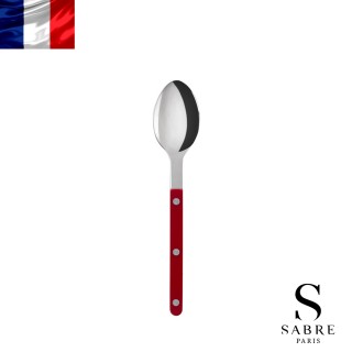 【Sabre Paris】Bistrot復古酒館純色系列-亮面主餐茶匙-酒紅
