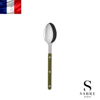 【Sabre Paris】Bistrot復古酒館純色系列-亮面主餐茶匙-蕨綠