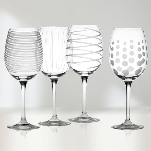 【CreativeTops】水晶玻璃白酒杯 紋飾450ml(調酒杯 雞尾酒杯 紅酒杯)