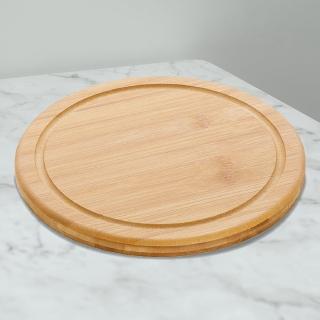 【KELA】圓形竹製砧板 25cm(切菜 切菜砧板)