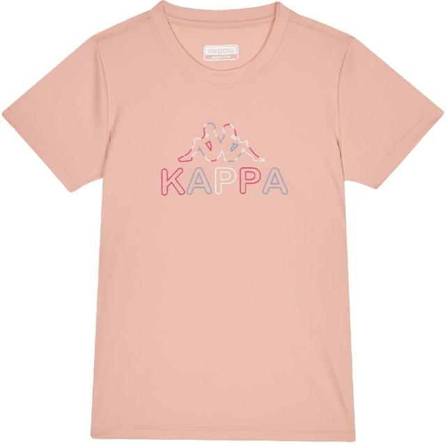 【KAPPA】義大利女生短袖圓領衫(玫瑰粉351E1FWW71)