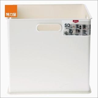 【特力屋】日本Sanka squ+ 可堆疊收納盒 白色 SD