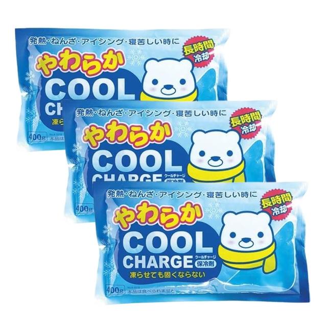 【KIYOU】進口保冷劑400g-3入組(保冰/冰敷袋)