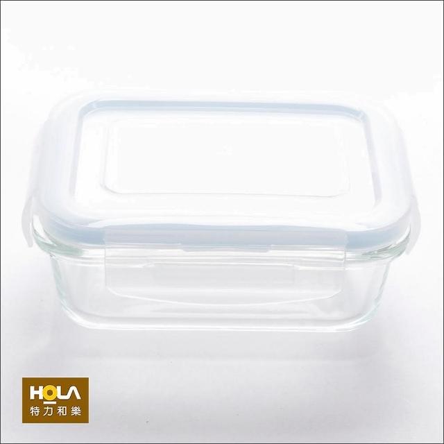 【HOLA】多用途耐熱玻璃保鮮盒500ml