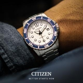 【CITIZEN 星辰】Mechanical系列 40小時動力儲存 時尚潮男機械腕錶(NJ0171-81A)