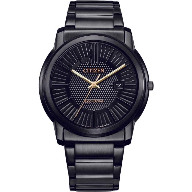 【CITIZEN 星辰】Eco-Drive 光動能時尚紳士男錶 母親節(AW1217-83E)