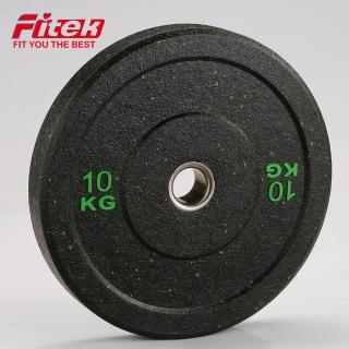 【Fitek】10公斤*2片 可摔奧林匹克槓片/彈跳片/IWF槓片規格(彈跳片 奧林匹克包膠槓片 奧片)