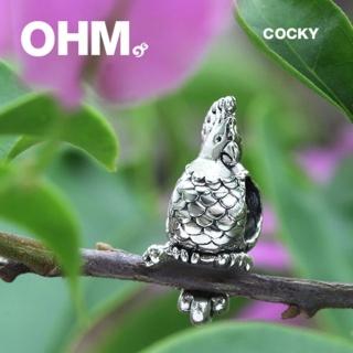 【OHM Beads】Cocky(純銀串珠)