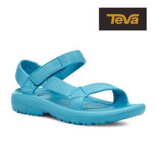 【TEVA】原廠貨 女 Hurricane Drift 水陸輕量涼鞋/雨鞋/水鞋(青藍色-TV1124070CYBL)