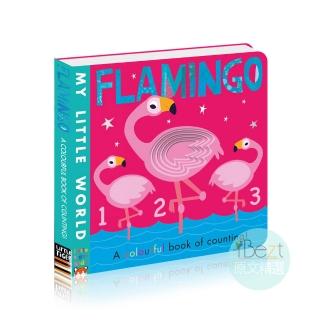 【iBezT】Flamingo(英國幼幼硬頁原版洞洞書)