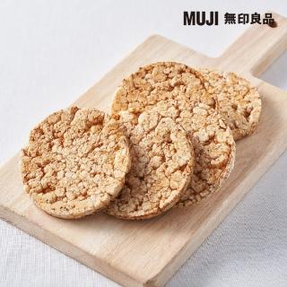 【MUJI 無印良品】無選別糙米餅/醬味/30g