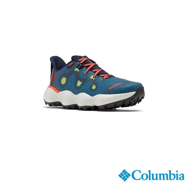 【Columbia 哥倫比亞官方旗艦】男款- 超彈力輕量健走鞋-藍色(UBM78740BL / 2022年春夏商品)