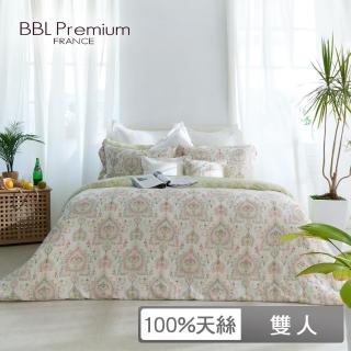 【BBL Premium】100%天絲印花床包被套組-斐麗漫舞(雙人)