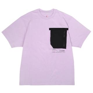 【NIKE 耐吉】短袖上衣 Jordan 23 Engineered Tee 男款 紫 重磅 短T 純棉 口袋(DM1389-530)