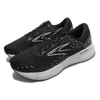 【BROOKS】慢跑鞋 Glycerin 20 2E 寬楦 男鞋 黑 銀 運動鞋 甘油系列 氮氣中底 路跑 馬拉松(1103822E059)