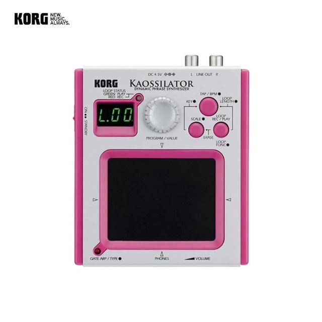 【KORG】Kaossilator Dynamic Phrase Synthesizer 動態樂句合成器（限量粉紅色）(DJ 控制器)