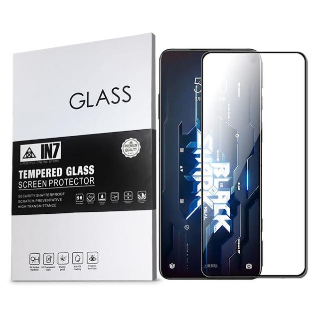 【IN7】黑鯊 5/5 Pro 6.67吋 高透光2.5D滿版鋼化玻璃保護貼