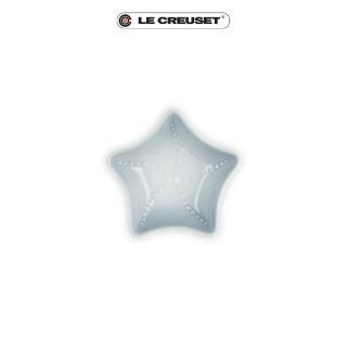 【Le Creuset】瓷器海星盤11cm(銀灰藍)