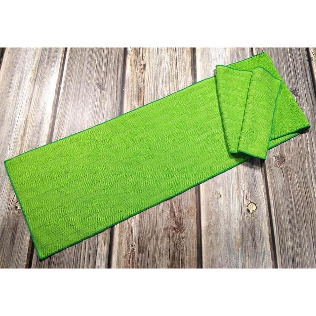 【LIFE 來福牌】超細纖維運動毛巾 綠色